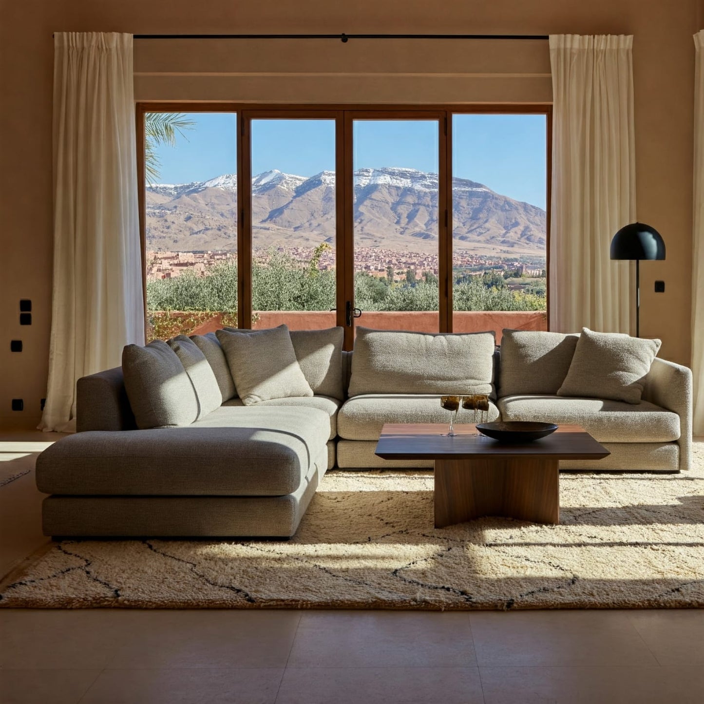 Canapé moderne sur mesure